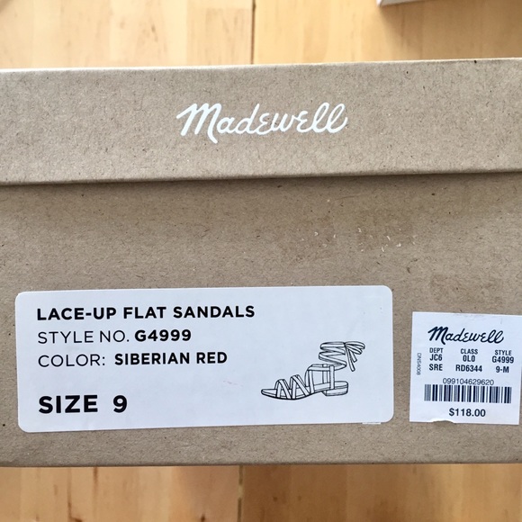 Madewell • Holly Lace Up Wrap Flat Sandal - Picture 6 of 7